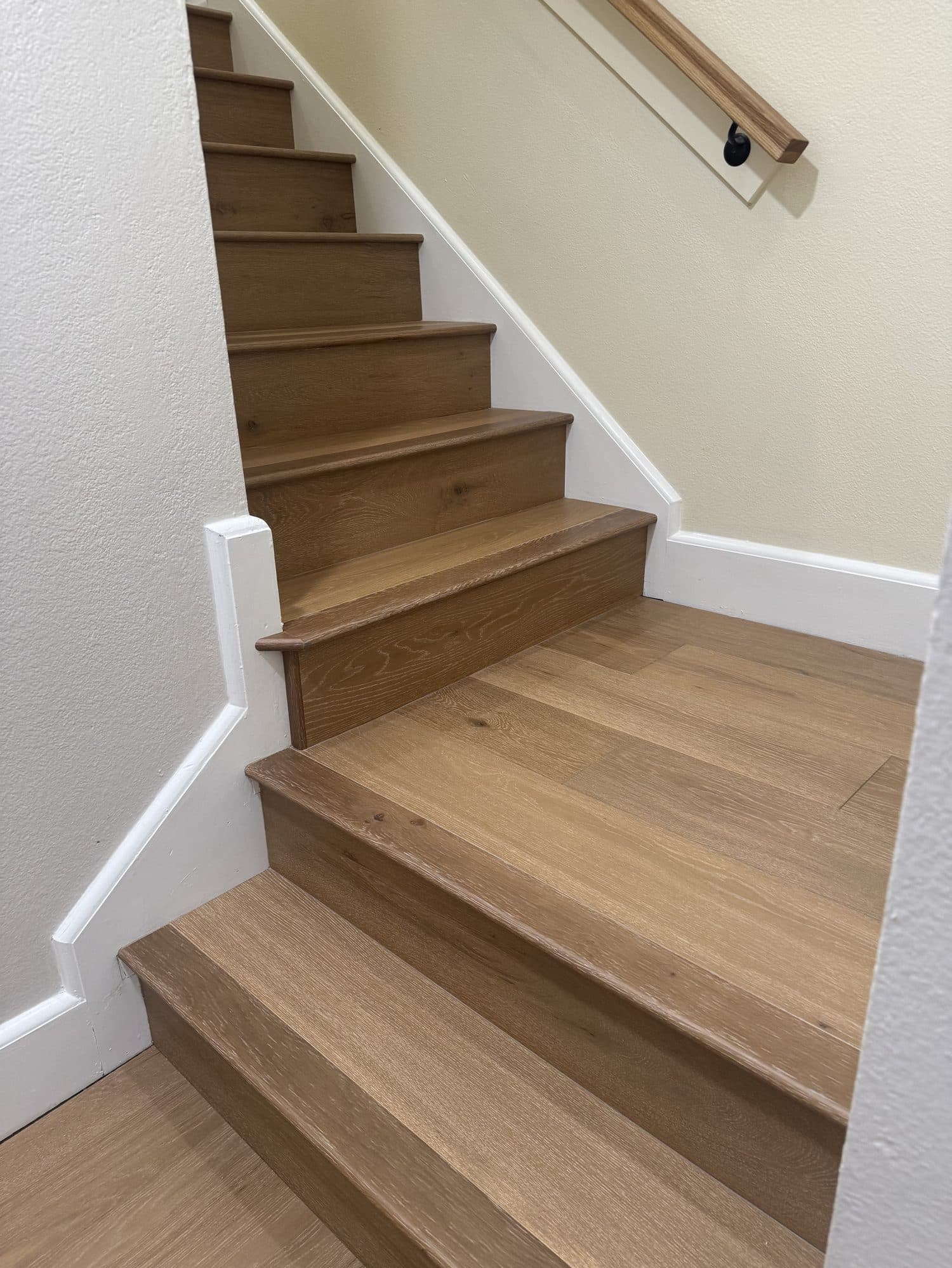 Hardwood Staircase Installation